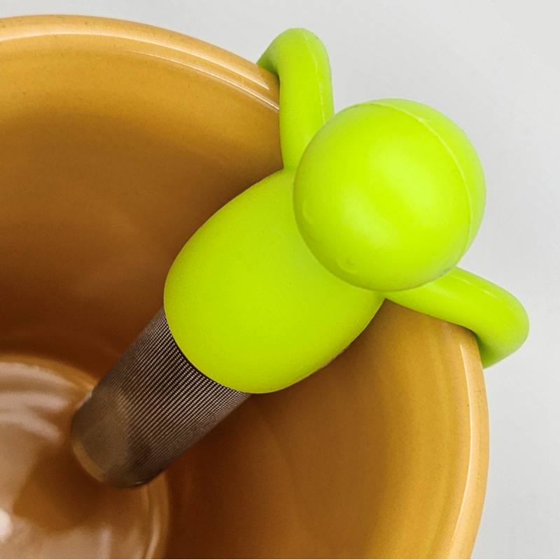 Tea infuser person