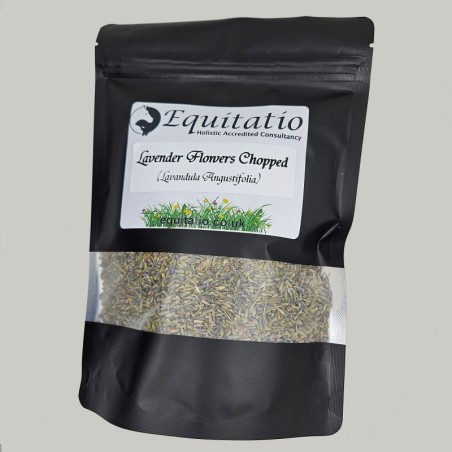 Lavender Flowers Rubbed